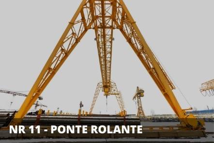 NR 11- Operação de Ponte Rolante e Talha elétrica – Teórico